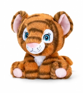 Keel Toys Keeleco Tiger 16cm Adoptable World Eco Plush Soft Toy